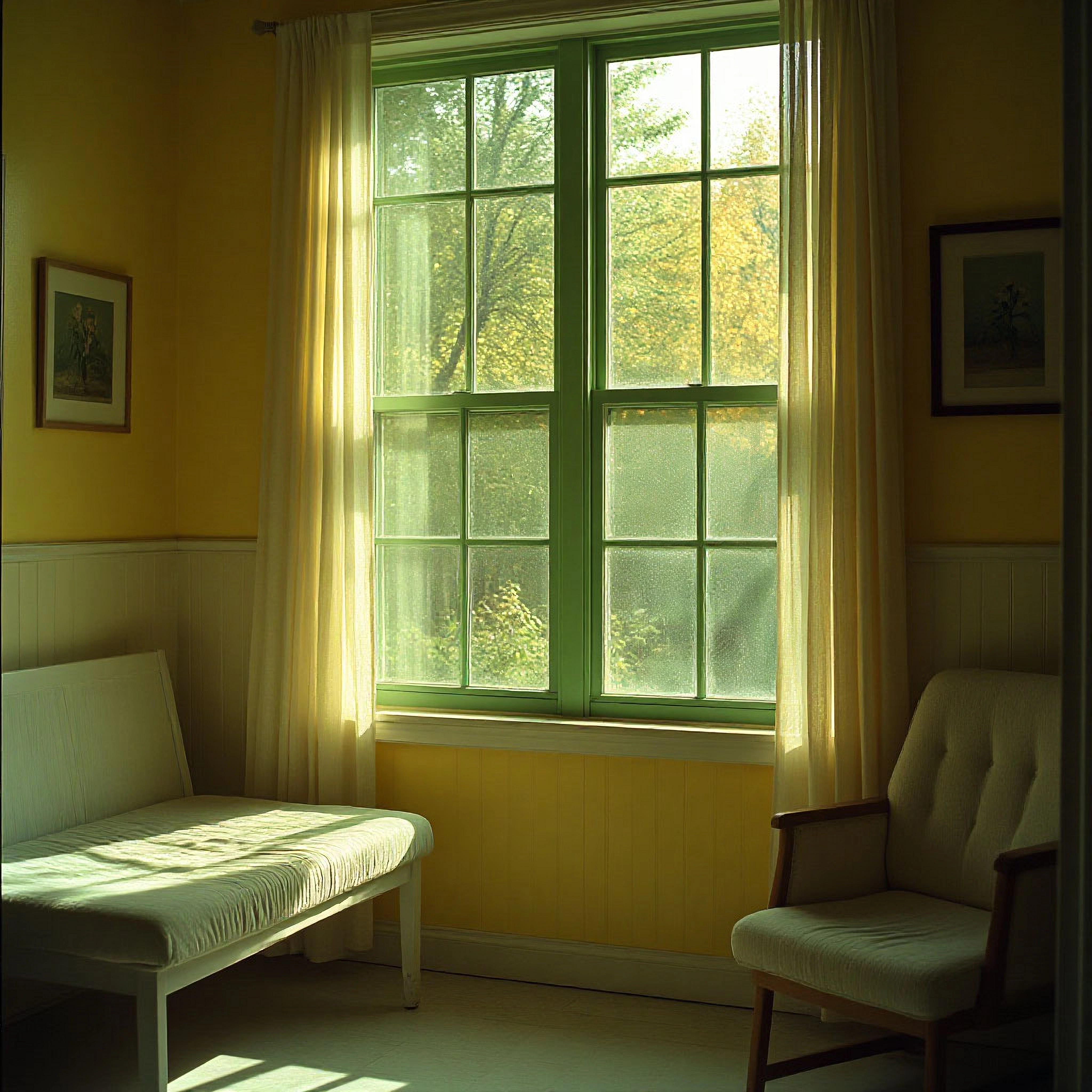 Мойка окна двустворчатого